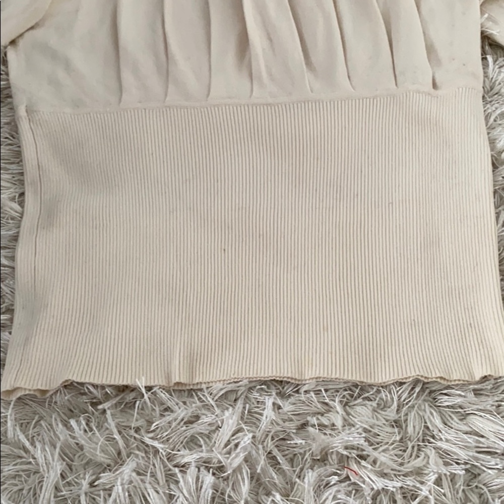Cream Colored Sweater - Picture 5 of 6